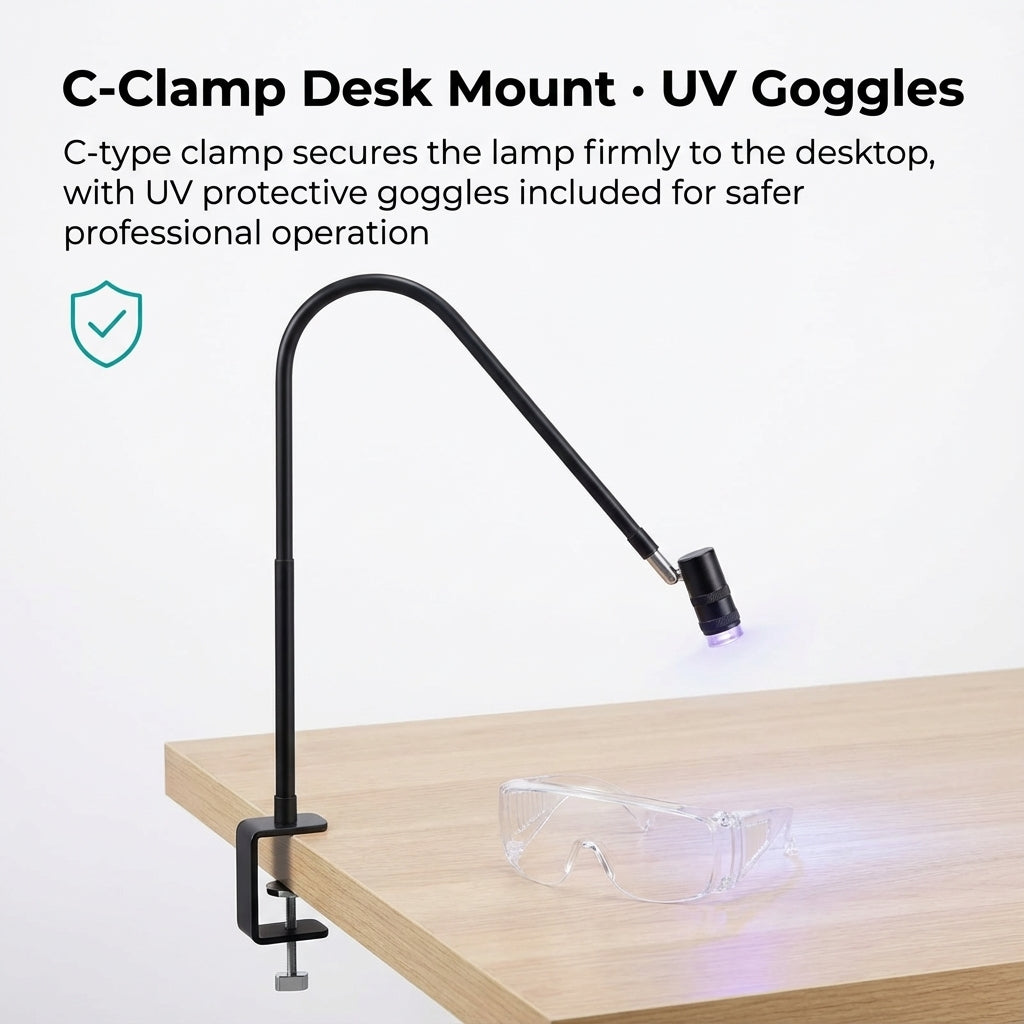 Desk Mount UV Curing Lamp