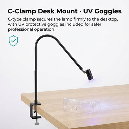 Desk Mount UV Curing Lamp