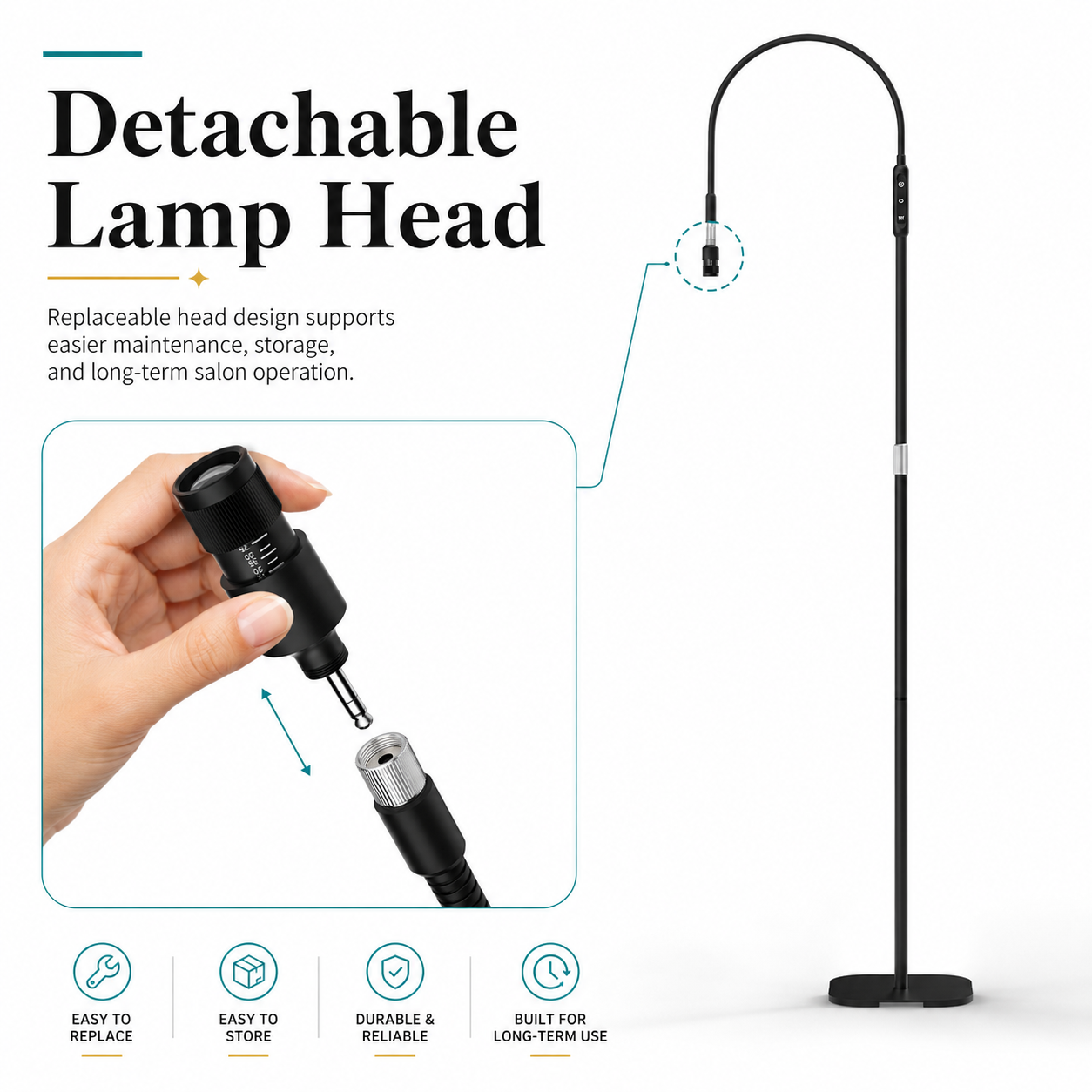 405nm Touch UV Lash Lamp
