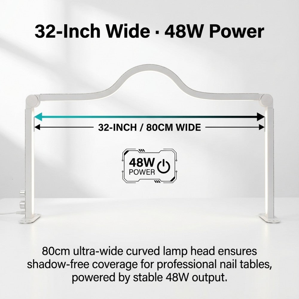 Square Foldable Desk Lamp