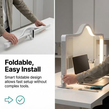 Square Foldable Desk Lamp