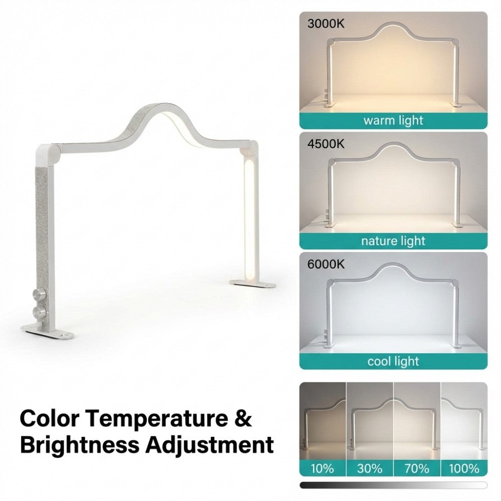 Square Foldable Desk Lamp