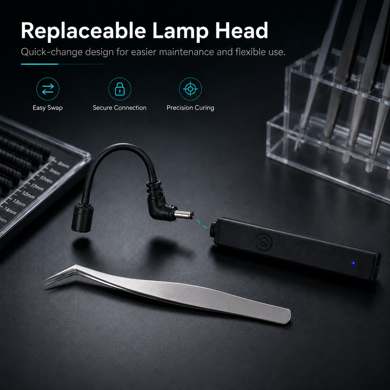 Wireless Mini UV Lash Lamp
