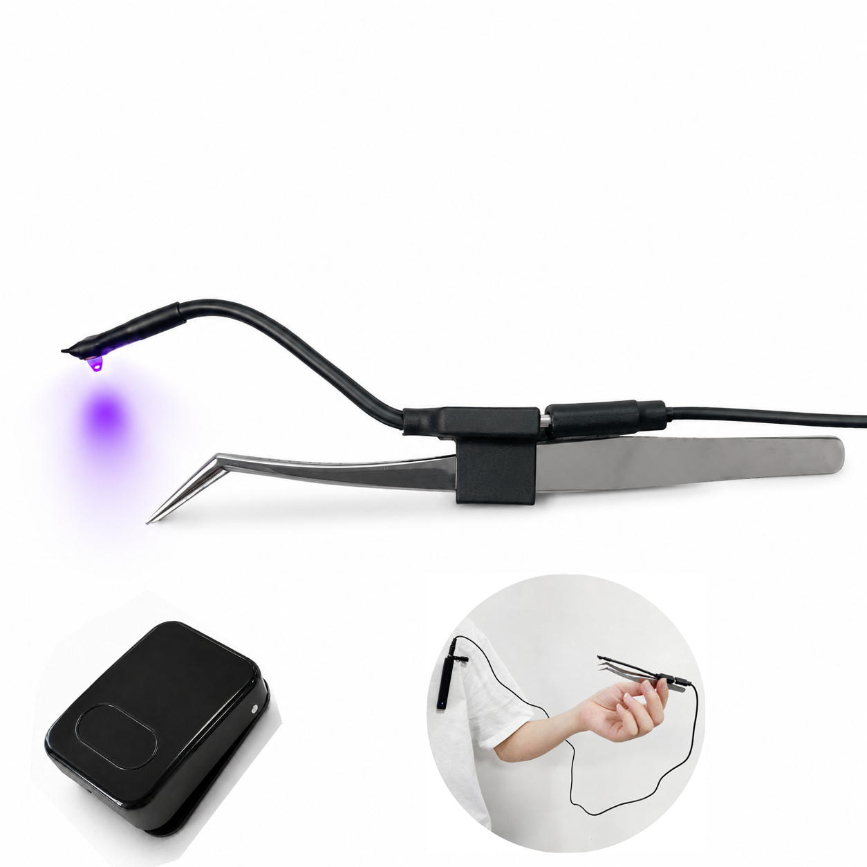 TW008 Mini Clip-on UV Lash Lamp